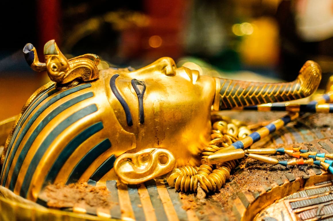 Tutanchamun, Maske, Kopf, Pharao, Ägypten, Terra Mater