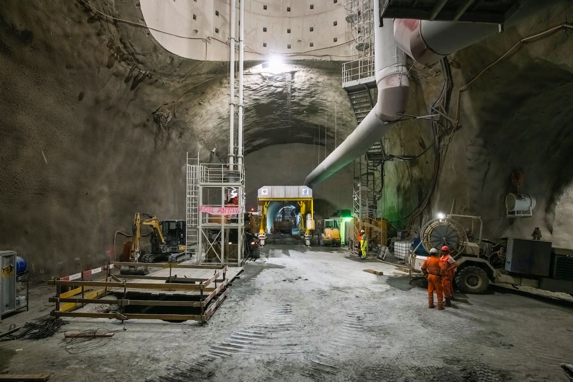 CERN Ausbau Tunnelprojekt